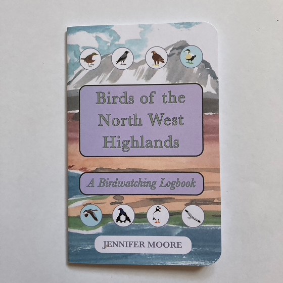 Photo of a Birds of the North West Highlands birdwatching logbook