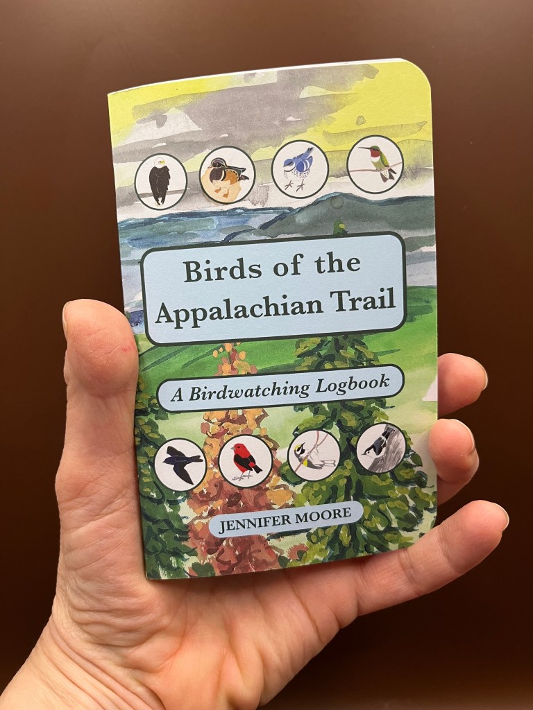 Photo of the Birds of the Appalachian Trail birdwatching logbook